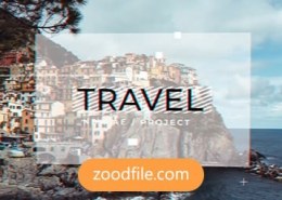 پروژه آماده افترافکت رایگان تبلیغاتی Travel