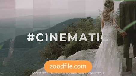 پروژه آماده پریمیر رایگان عروسی Cinematic